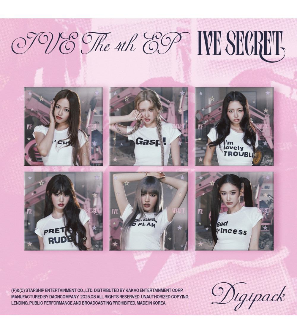 【新品未開封】IVE SECRET digipack IVE - IVE SECRET - LIMITED DIGIPACK VER.