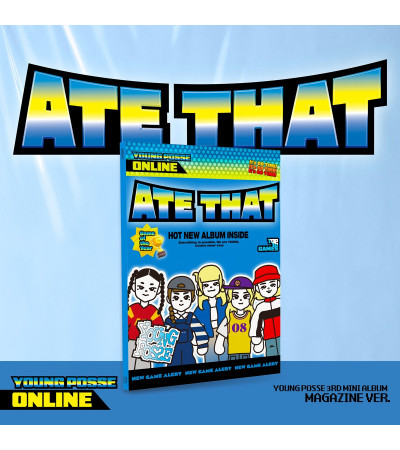 YOUNG POSSE - ATE THAT - MAGAZINE VER.