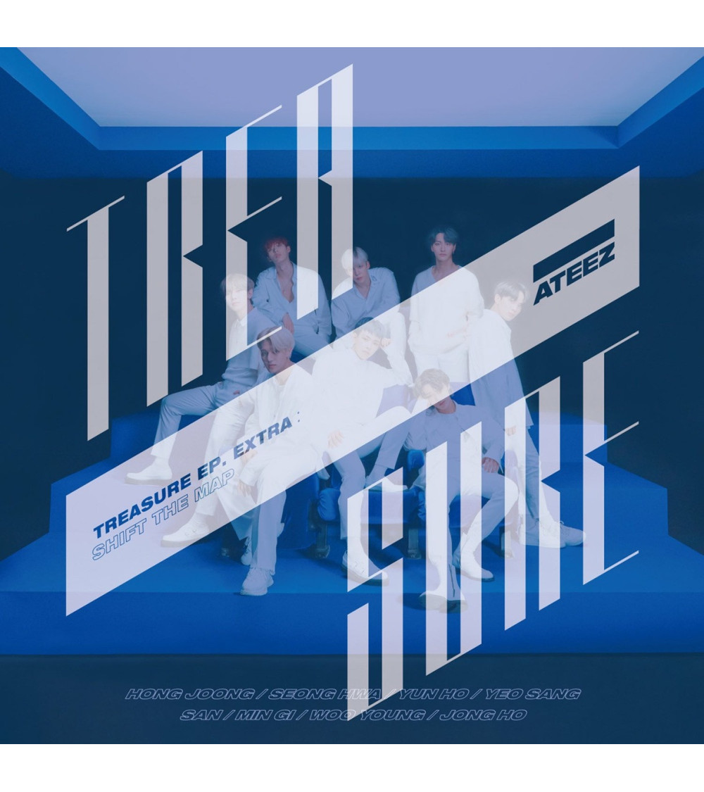 ATEEZ - TREASURE EP. EXTRA: SHIFT THE MAP - TYP A (CD+DVD) / wydanie japońskie