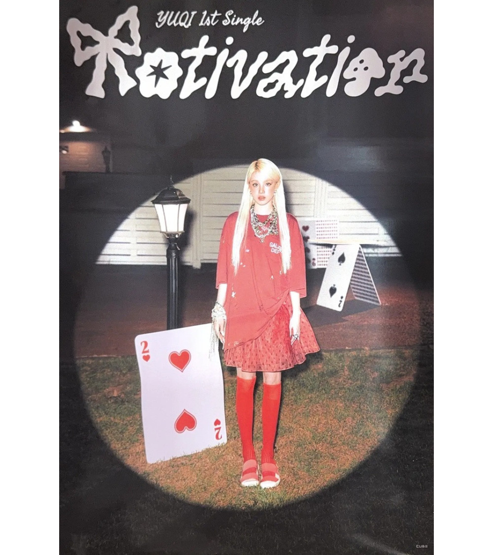 PLAKAT: YUQI [I-DLE] - MOTIVATION - VER. 1