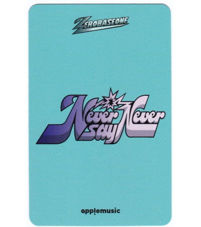 KARTA: ZEROBASEONE - NEVER SAY NEVER - PHOTOBOOK VER. KIM JI WOONG