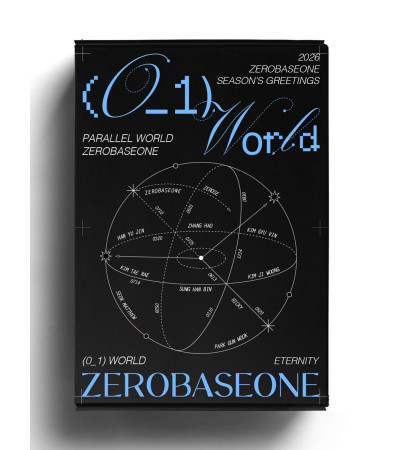 ZEROBASEONE - (0_1) WORLD - 2026 SEASON'S GREETINGS (+APPLEMUSIC SPECIAL GIFT) / Preorder