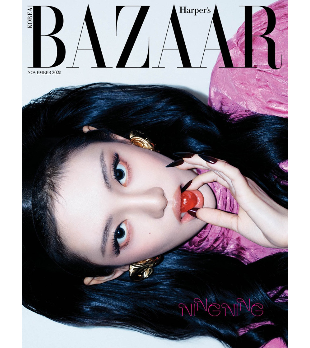 MAGAZYN: HARPER'S BAZAAR NOVEMBER 2025 - NINGNING [AESPA] VER. 2 / Preorder