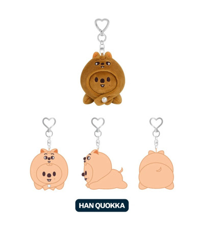STRAY KIDS - OFFICIAL MD DOMINATE: CELEBRATE - SKZOO KEYRING LYING VER. HAN QUOKKA (HAN)