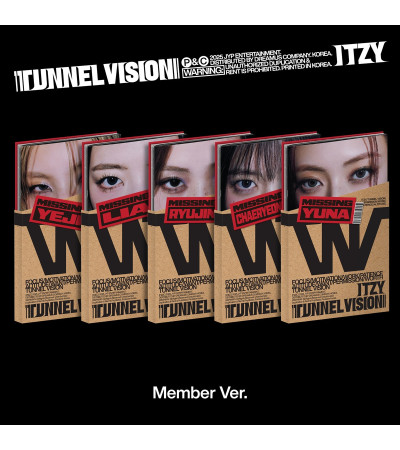 ITZY - TUNNEL VISION - MEMBER VER.