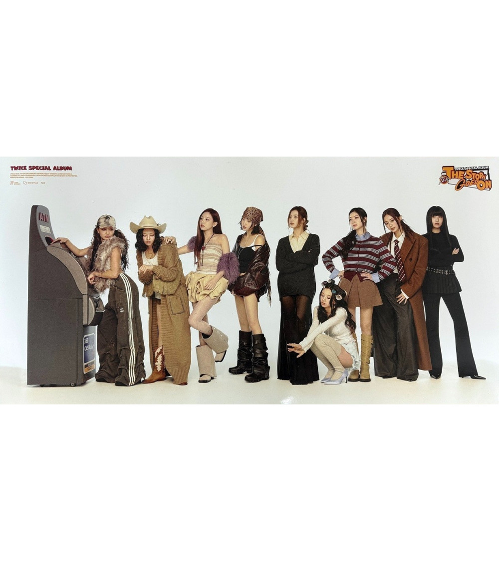 PLAKAT: TWICE - TEN THE STORY GOES ON - CAST VER.