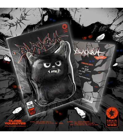 CLOSE YOUR EYES - BLACKOUT - BLACK CLTING-I VER.