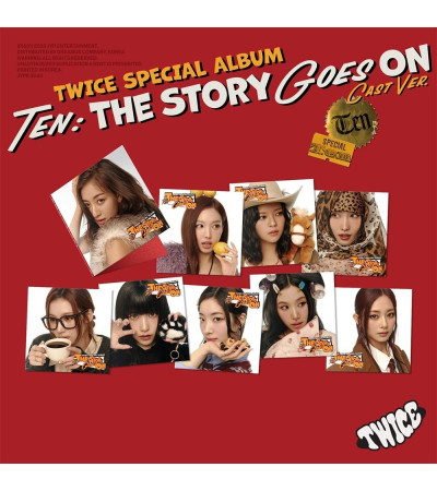 TWICE - TEN: THE STORY GOES ON - CAST VER. TZUYU