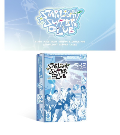 STRAY KIDS - STARLIGHT SUPPER CLUB - 2026 SEASON'S GREETINGS (+FANS SHOP SPECIAL GIFT) / Preorder