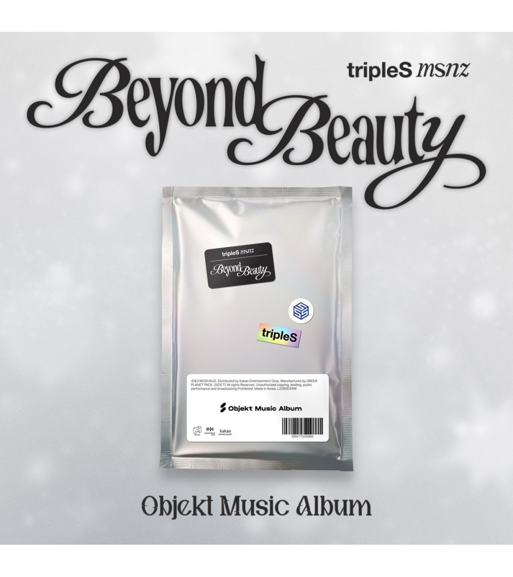 TRIPLES - MSNZ (BEYOND BEAUTY) - OBJEKT MUSIC ALBUM VER. / Preorder