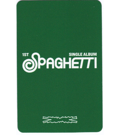 KARTA: LE SSERAFIM - SPAGHETTI - VER. CHAEWON