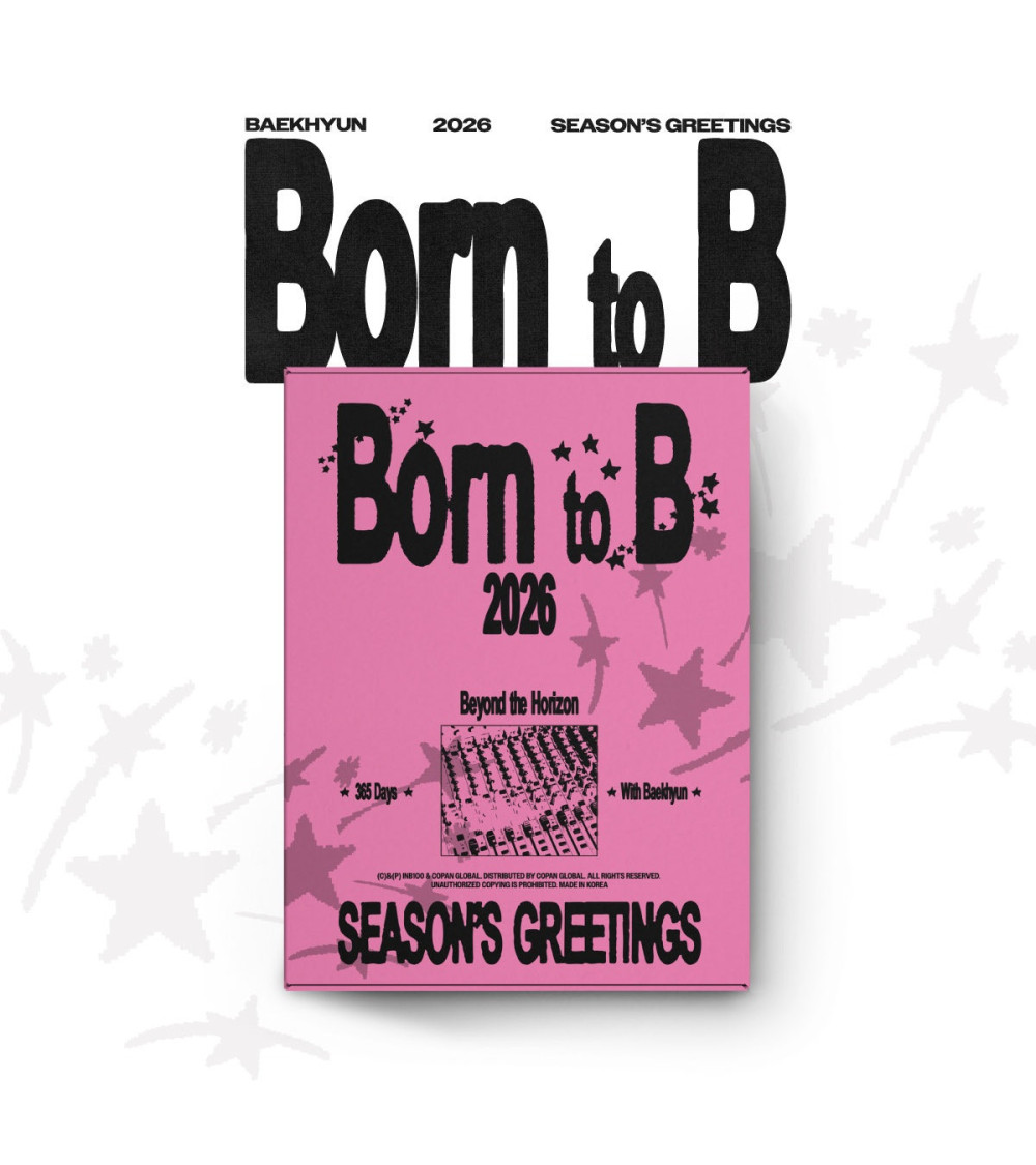 BAEKHYUN [EXO] - BORN TO B - 2026 SEASON'S GREETINGS (+SPECIAL GIFT) / Preorder