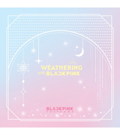 BLACKPINK - THE GAME (PHOTOCARD COLLECTION) - WEATHERING WITH BLACKPINK / Preorder