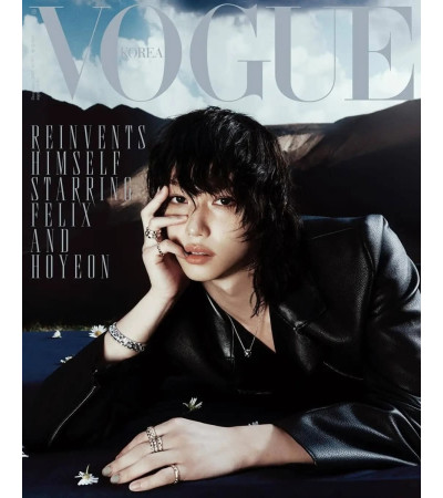 MAGAZYN: VOGUE KOREA SPECIAL DECEMBER 2025 - [STRAY KIDS] FELIX VER. C / Preorder