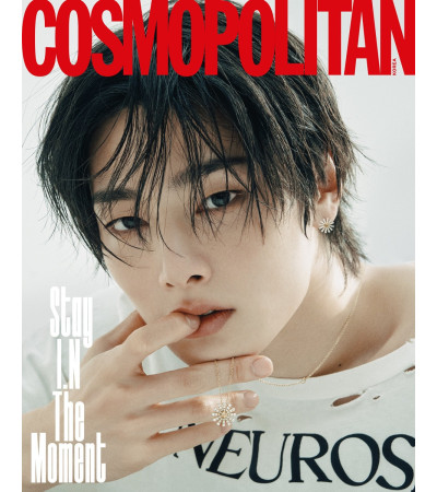 MAGAZYN: COSMOPOLITAN KOREA DECEMBER 2025 - [STRAY KIDS] I.N VER. B / Preorder