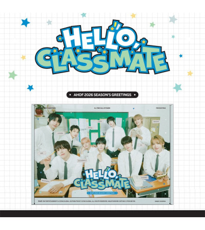 AHOF - HELLO CLASSMATE - 2026 SEASON'S GREETINGS / preorder na zamówienie