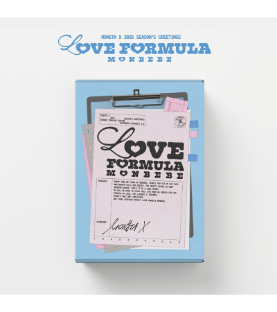 MONSTA X - LOVE FORMULA MONBEBE - 2026 SEASON'S GREETINGS (+SPECIAL GIFT) / preorder na zamówienie