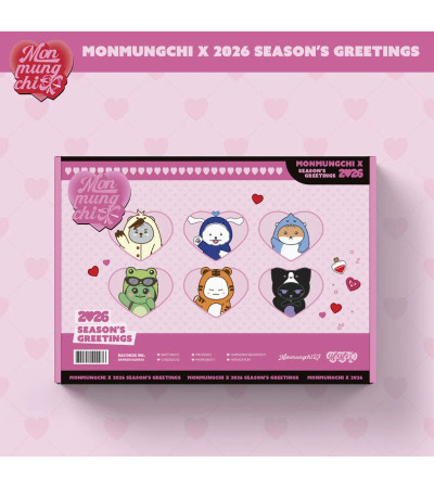 MONSTA X - MONMUNGCHI X 2026 SEASON'S GREETINGS / preorder na zamówienie