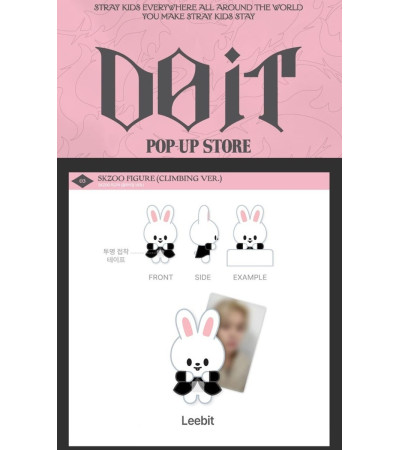 STRAY KIDS - POP-UP STORE DO IT - SKZOO FIGURE CLIMBING VER. LEEBIT / Preorder