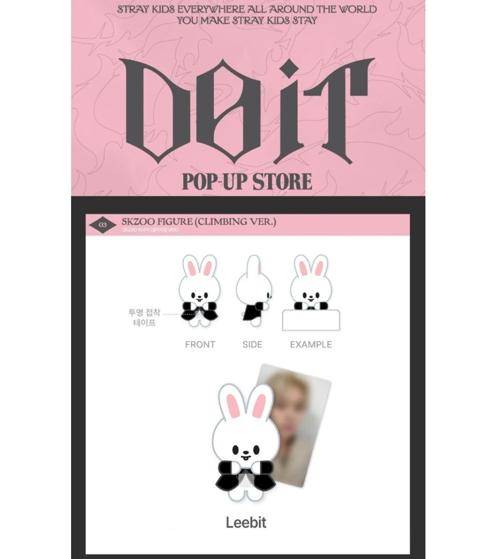 STRAY KIDS - POP-UP STORE DO IT - SKZOO FIGURE CLIMBING VER. LEEBIT / Preorder