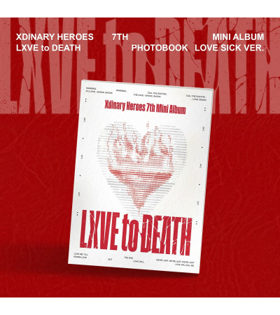 XDINARY HEROES - LXVE TO DEATH - PHOTOBOOK LOVE SICK VER.