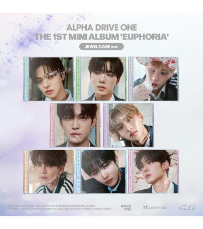 ALPHA DRIVE ONE - EUPHORIA - JEWEL CASE VER. (+SPECIAL GIFT) / Preorder