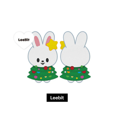 STRAY KIDS - 合 (HOP) POP-UP STORE MD SKZOO CUSHION KEYRING - VER. LEEBIT