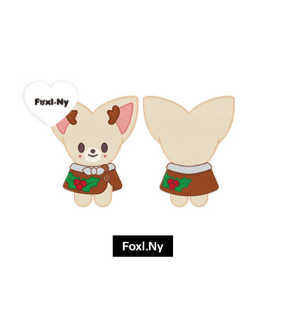 STRAY KIDS - 合 (HOP) POP-UP STORE MD SKZOO CUSHION KEYRING - VER. FOXL.NY