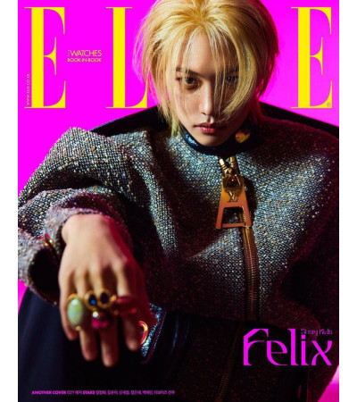 MAGAZYN: ELLE KOREA MAY 2023 - [STRAY KIDS] FELIX VER. B