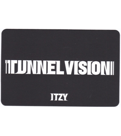 KARTA: ITZY - TUNNEL VISION - VER. YEJI 2
