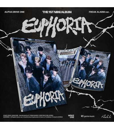 ALPHA DRIVE ONE - EUPHORIA - FREAK ALARM VER. (+SPECIAL GIFT) / Preorder