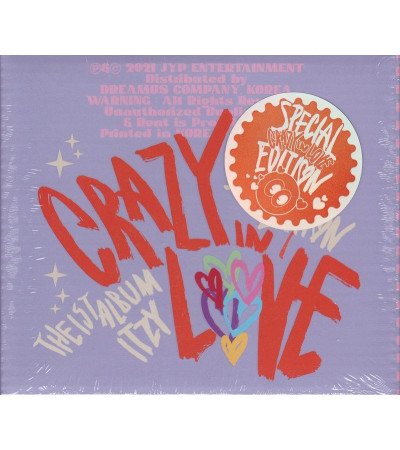 ITZY - CRAZY IN LOVE - SPECIAL EDITION JEWEL CASE VER.