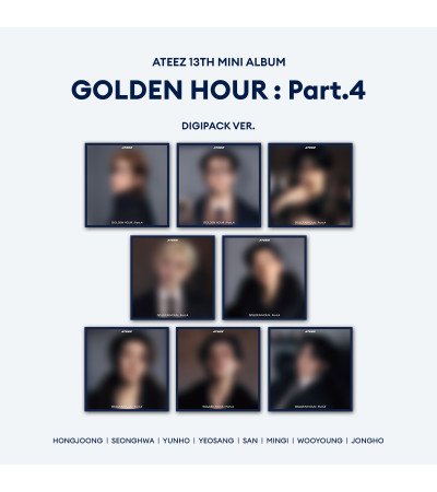 ATEEZ - GOLDEN HOUR: PART. 4 - DIGIPACK VER. (+HELLOLIVE SPECIAL GIFT) / Preorder