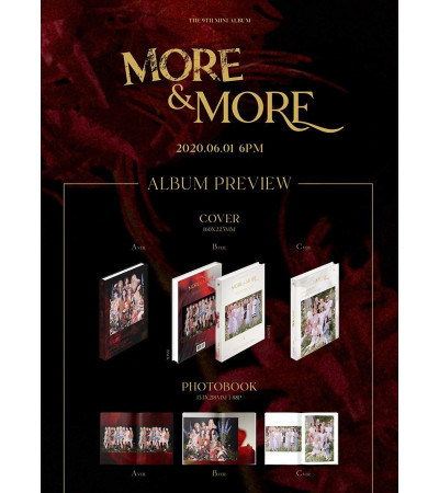 TWICE - MORE & MORE - B VER.