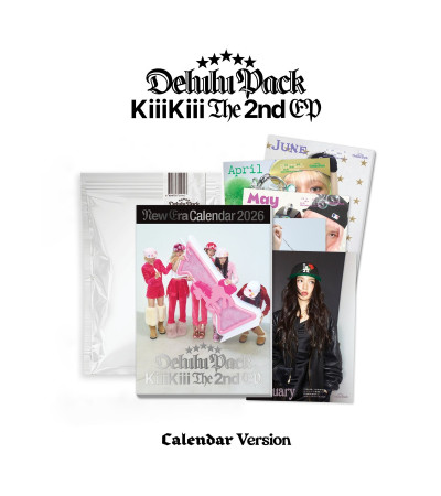 KIIIKIII - DELULU PACK - CALENDAR VER. / Preorder