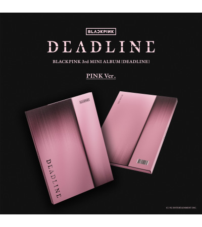 BLACKPINK - DEADLINE - PINK VER. / Preorder