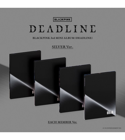 BLACKPINK - DEADLINE - SILVER VER. / Preorder