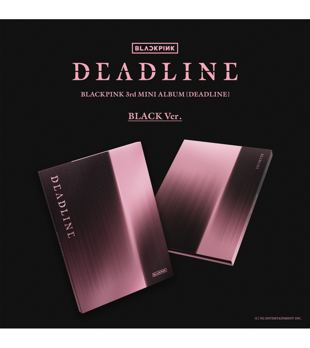 BLACKPINK - DEADLINE - BLACK VER. (+WITHMUU SPECIAL GIFT) / Preorder