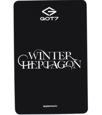 KARTA: GOT7 - WINTER HEPTAGON - VER. JACKSON