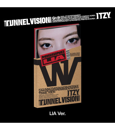 ITZY - TUNNEL VISION - MEMBER VER. LIA