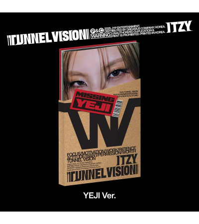 ITZY - TUNNEL VISION - MEMBER VER. YEJI