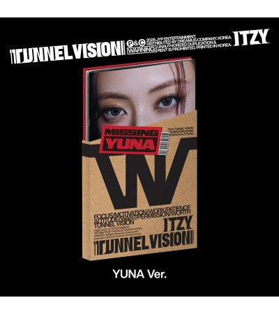 ITZY - TUNNEL VISION - MEMBER VER. YUNA