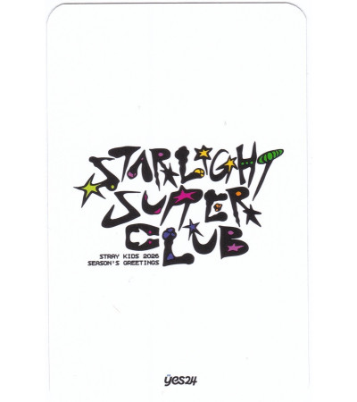 KARTA: STRAY KIDS - STARLIGHT SUPPER CLUB 2026 SEASON'S GREETINGS - YES24 VER. I.N