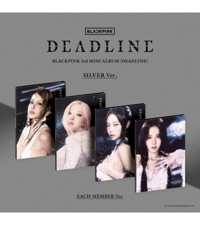 BLACKPINK - DEADLINE - SILVER VER. / Preorder