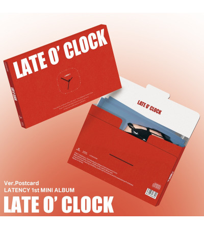 LATENCY - LATE O'CLOCK - POSTCARD VER. / preorder na zamówienie