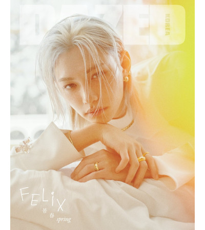 MAGAZYN: DAZED & CONFUSED KOREA APRIL 2026 [STRAY KIDS] FELIX VER. A / Preorder