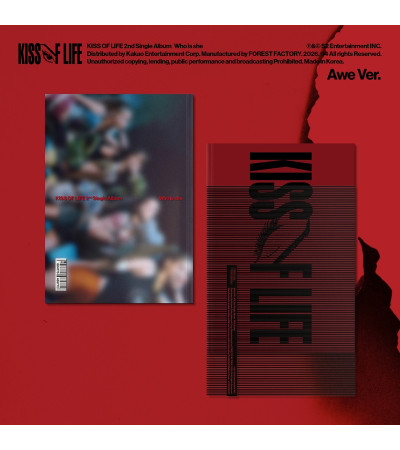KISS OF LIFE - WHO IS SHE - AWE VER. (+SPECIAL GIFT) / Preorder