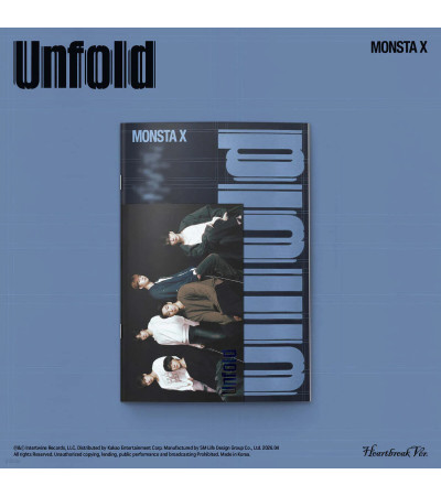 MONSTA X - UNFOLD - HEARTBREAK VER.