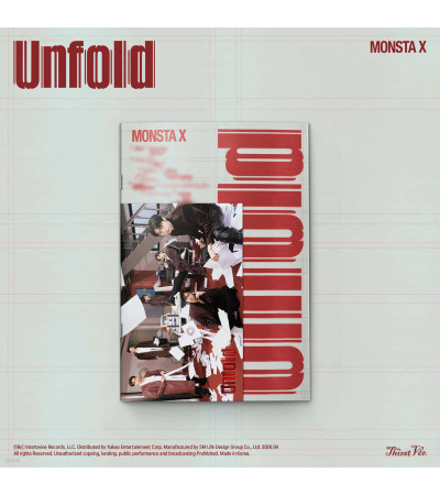 MONSTA X - UNFOLD - THIRST VER.