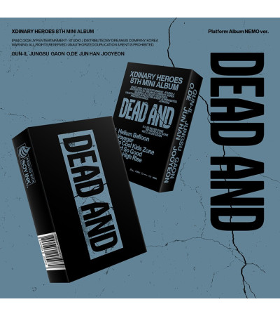 XDINARY HEROES - DEAD AND - PLATFORM ALBUM NEMO VER. / Preorder